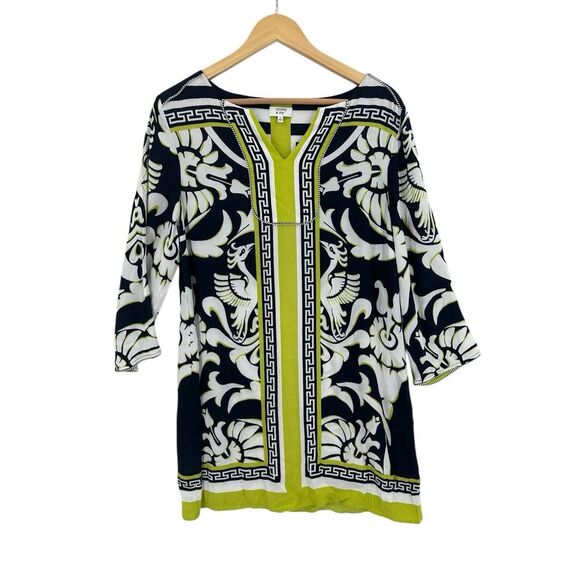crown & ivy Tops - Crown‎ & Ivy Peasant Tunic Womens Size 12 Resort Vacation Cottagecore Boho
